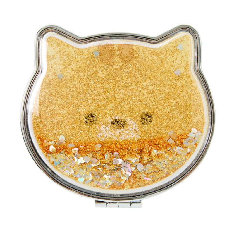 Cat Glitter Dual Hand Mirror Cheese (12001846)