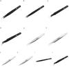 Anti-static Precision Tweezers Anti-deformation Pointed Curved Tip Stainless Steel High Hardness Eyebrow Tweezers Repair