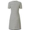 Karl Lagerfeld Trendy Party Date Light Luxury Striped Mid-Length Short Sleeve Dress Women dresses M22L5219
