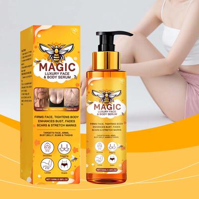 AMZ Bee Venom Skin Firming Essence 100ml - Firms Body skin/Improves Skin laxity/Reduces Fine lines/Reduces wrinkles/Skin Care Cream