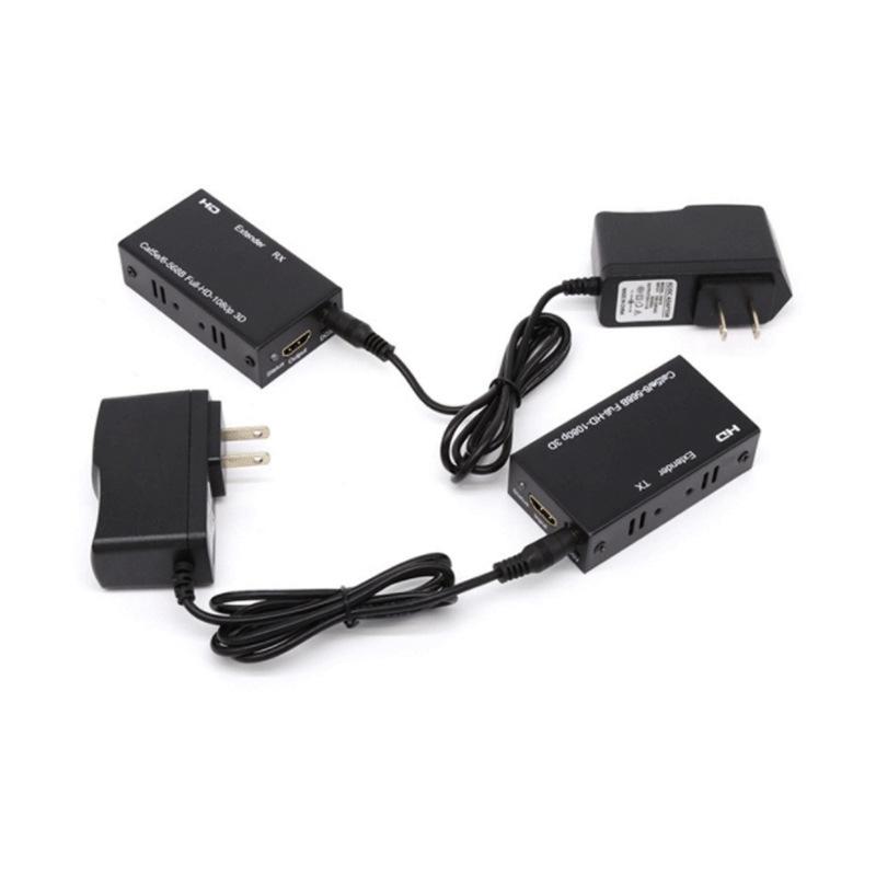 60m 1080P HDMI to RJ45 Extender Amplifier