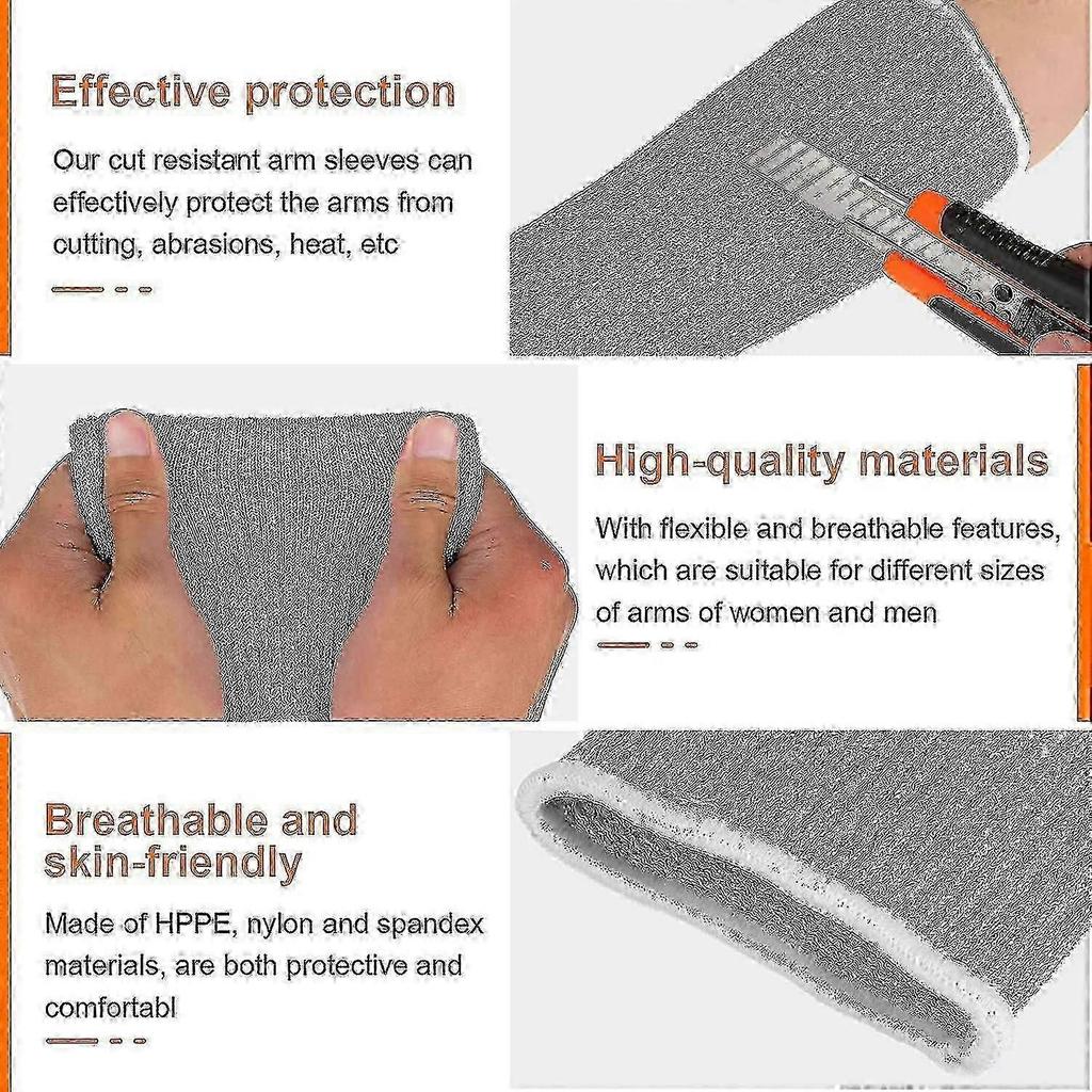 4 Pairs Of Arm Guards For Thin Skin And Bruising Cut And Burn Heat Resistant Arm Guards Protective Forearm Sleeves For Women Men Cooking Gardening