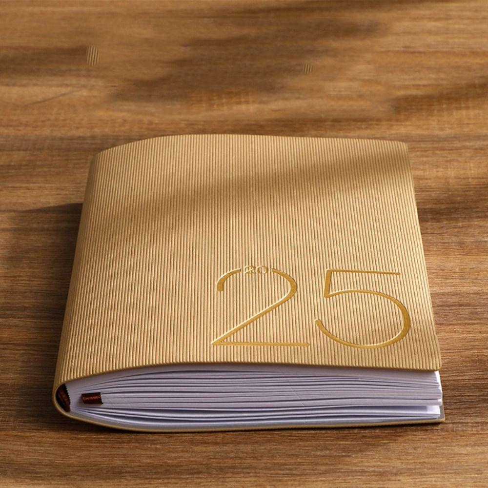 400pages 2025 Planner Notebooks A5 2025 English Agenda Convenient Schedule Journal Stationery
