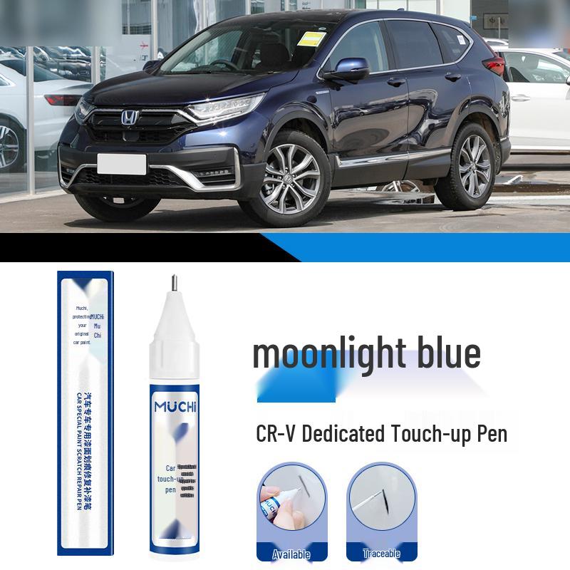 CRV Crystal White Pearl & Black Touch-Up Paint Pen for Car Scratches