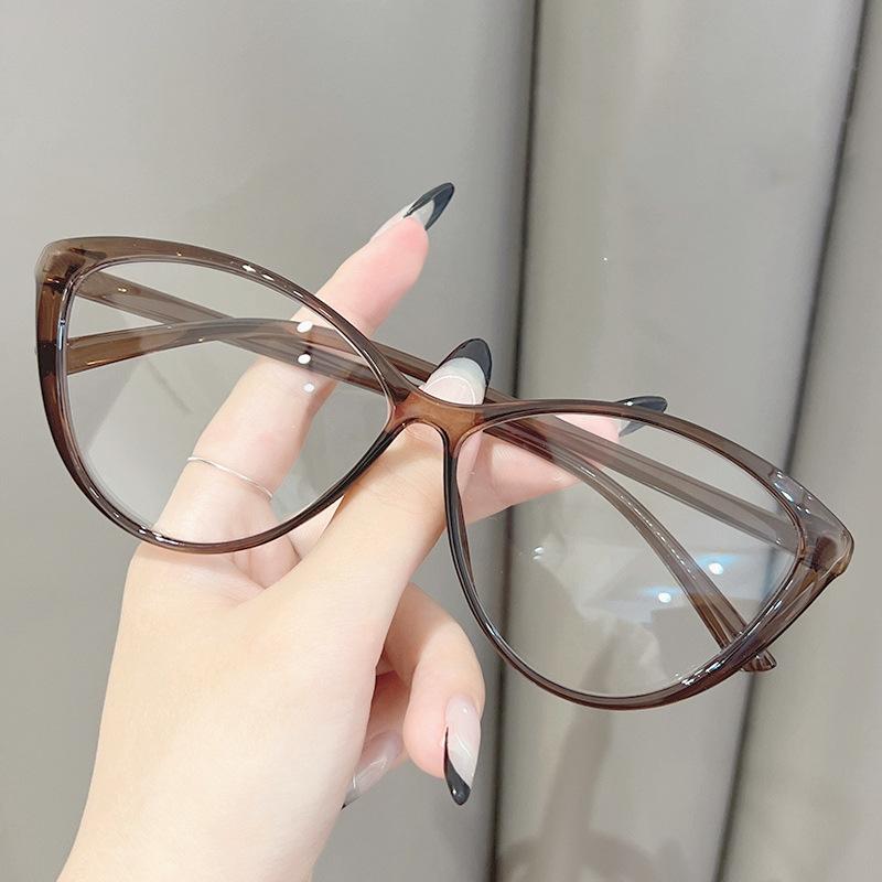 Computer Glasses Women Rays Anti-blue Light Blocking Anti-UV Flat Mirror Eyeglasse High-definition Fashion Eyewear