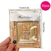 30pcs Retro Aesthetic Scrapbook Paper For DIY Crafts Journaling Scrapbook Supplies Gift Wrapping Album Art Decorative Craft Paper