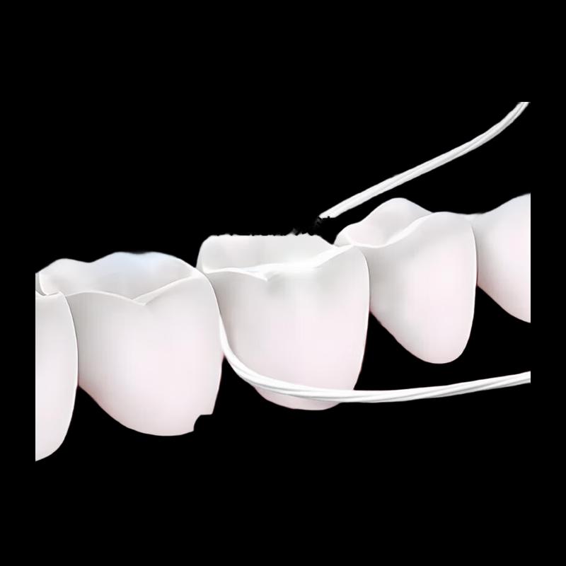 NHZHIW Ultra-Fine Dental Floss Picks, 50-Count