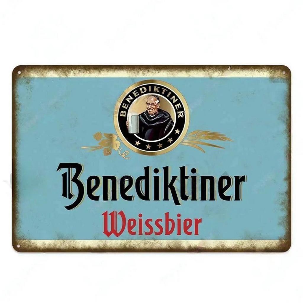 Kovové plechové cedule Plaketa Erdinger Veltins Nástěnná dekorace Vintage železná malba Umělecké plakáty pro pánský doupě Domácí kavárna Zahradní klub