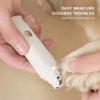 USB Charging Pet Nail Grinder with Led Lighting Dog Cat Nail Trimmer Electric Pet Nail Clippers