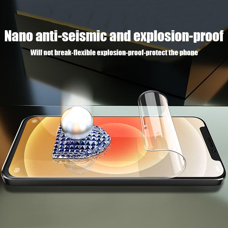 2pc Suitable for Iphone Series Hydrogel Film Full Screen Protective Film Mobile Phone Soft Film,High Sensitivity Protective Film (Not Tempered Film)