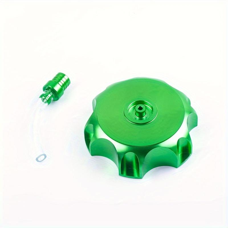 

Off-road motorcycle accessories 50-250cc plastic oil bottle aluminum tank cap oil bottle cap with ventilator vent cap зелёный