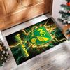 Norwich City Printed Crystal Velvet Rug Non‑Slip Crystal Velvet Carpet For Sofa Bedroom Indoor Home Decoration
