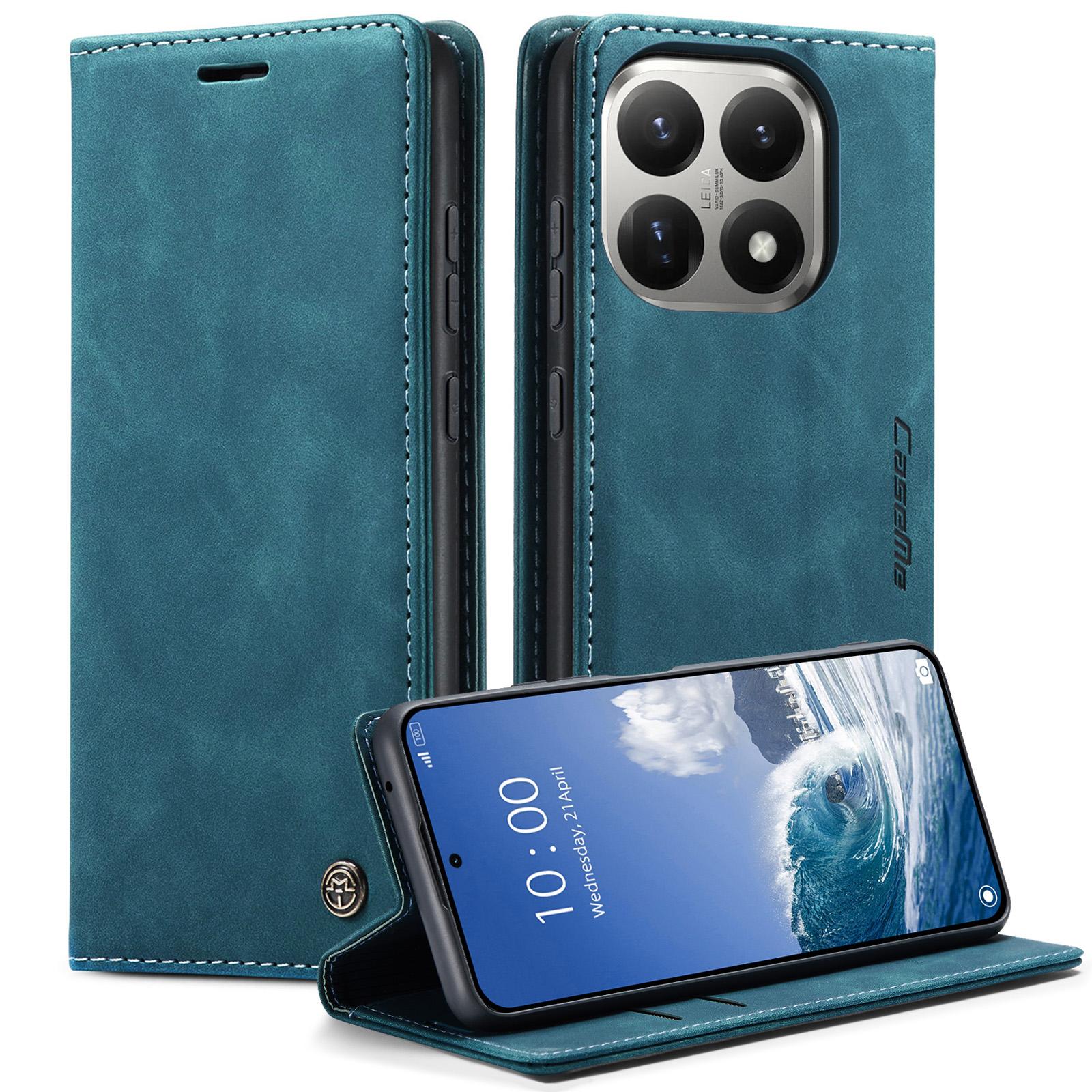 

For Xiaomi 15T Wallet Case CASEME 013 Series PU Leather Phone Cover Stand