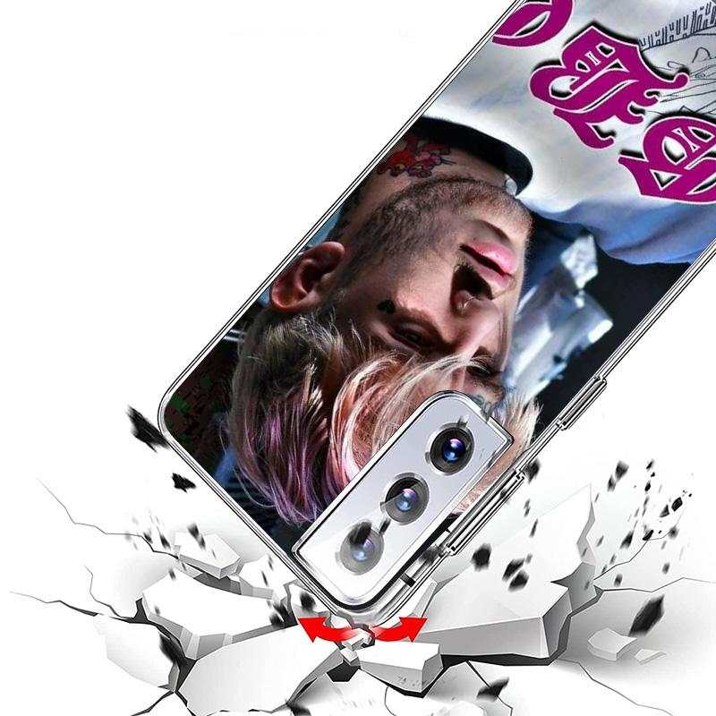 Lil Peep Singer Phnoe Case for Samsung Galaxy S26 S25 Edge S23 S24 Ultra S22 Plus S21 S20 FE Unique Cover Soft Coque Galaxy S25
