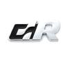 RUNTB1 Car Front Hood Grill Sticker Emblem Auto Grille Badge for Volkswagen R Racing VW Sagitar Passat Golf Tiguan Touareg CC GR SR