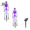 Halloween Party Decoration 3D Skeleton Solar Garden Lamp, Spooky Human Pathway Glowing Lawn Ornaments for Parties Lights, Waterproof Resin Outdoor