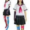 Danganronpa Dangan Ronpa Ibuki Mioda Cosplay Costume Uniform Wig Skirt Set Dress