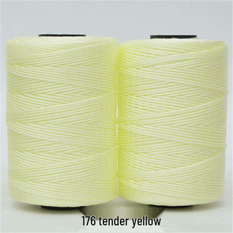 Filo per uncinetto e maglia in nylon a tre capi per borse, cappelli, scarpe, cuscini per seduta, seta ghiacciata e filato di lana.