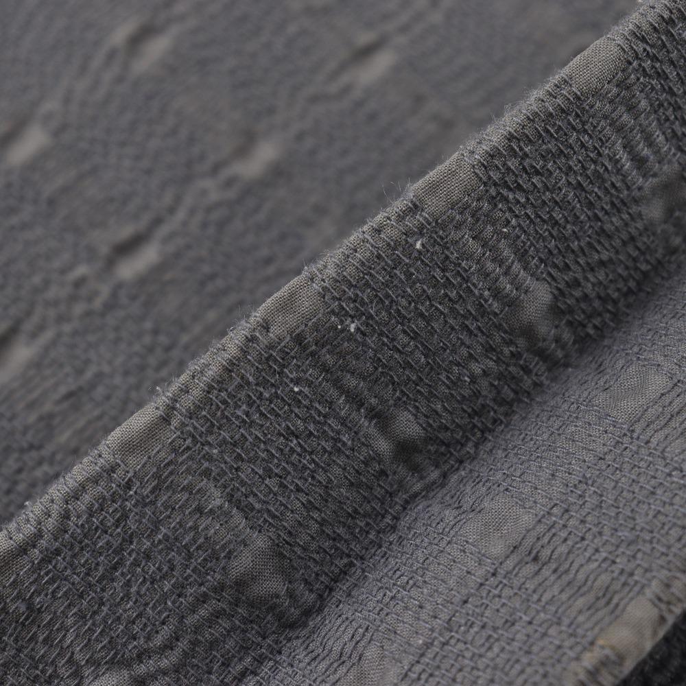 HERMES Amedaba Hippo de Poche Shoulder Bag Long shoulder gray canvas Women Used