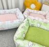 Zwinger Vier Jahreszeiten Universelles Hundebett Kleiner Hund Cartoon Bett Teddy Bigbear Klein Floral Sofa Katzennest Haustierbedarf