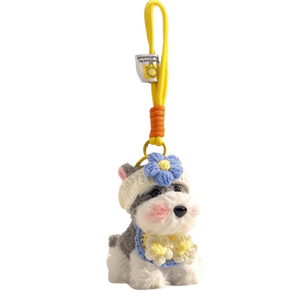 Multifunctional Bag Charm Cartoon Plush Puppy Bag Pendants Cute Bag Accessories  Cute Style