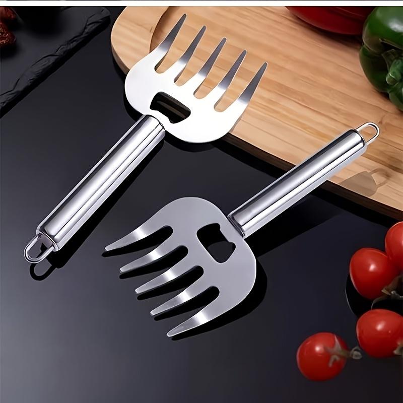 2pcs Meat Carving Set, Multi-functional Bear Claw Hand Guard, Meat Separator, Meat Shredder, Vegetable Cutting Hand Guard