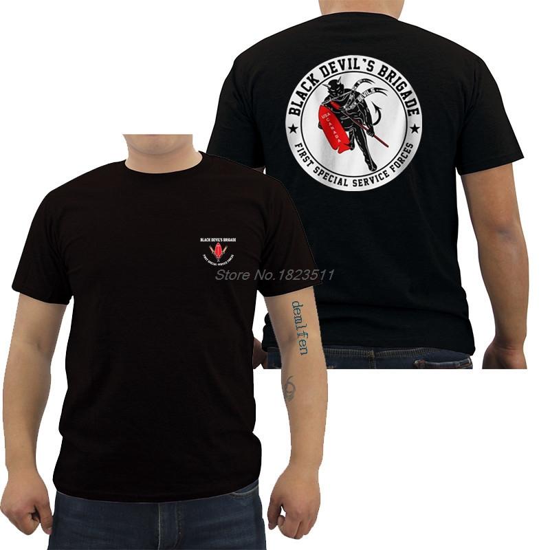 New Fashion Unisex Cotton T Shirt New Black Devil Special Force Usa Canada T Shirt Size Xs3xl Hip Hop Tees Tops Harajuku