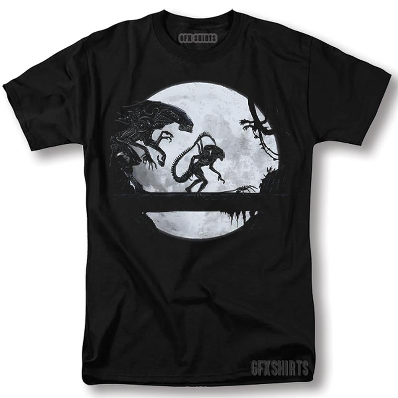 Alien Shirt Klassisches Filmposter Vintage Grafikdesign T-Shirt