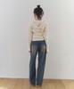 KOOLKITTEN [Straight Wide/Daily] Daily Straight Wide Denim Pants (Indigo)