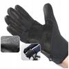 Sport Gloves For Phone Winter Anti-Slip (Size Xl) - Black
