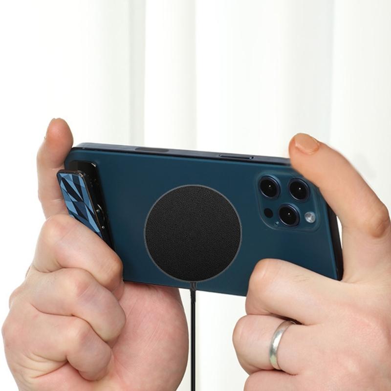 Stabiler verstellbarer Handyhalter Magnetische Adsorptionshalterung Ständer 360 drehbares Design Universell für Smartphones