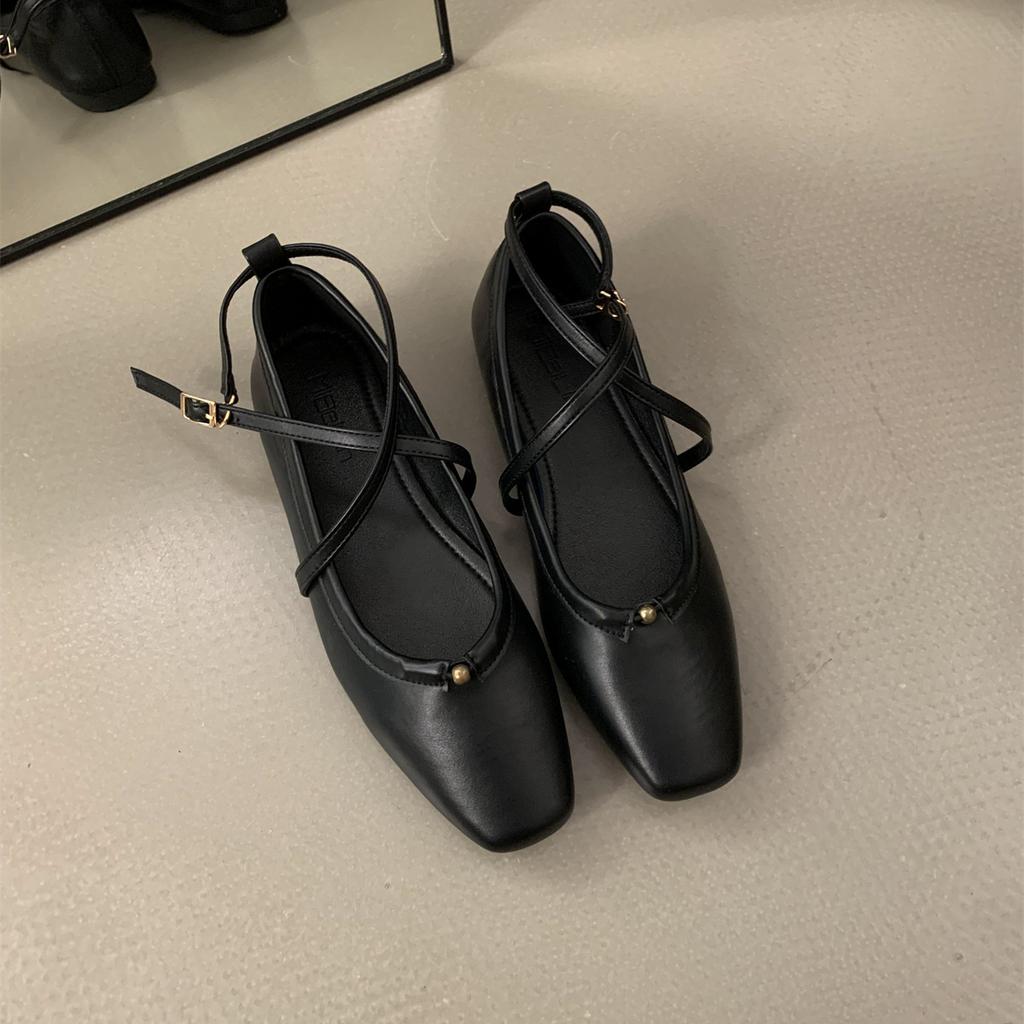 Fashion Bailamos Women Casual Flats Ballerina Shallow Round Toe Ballet Flat Shoes Comfortable Soft Boat Shoes Loafers Women Slip On Side