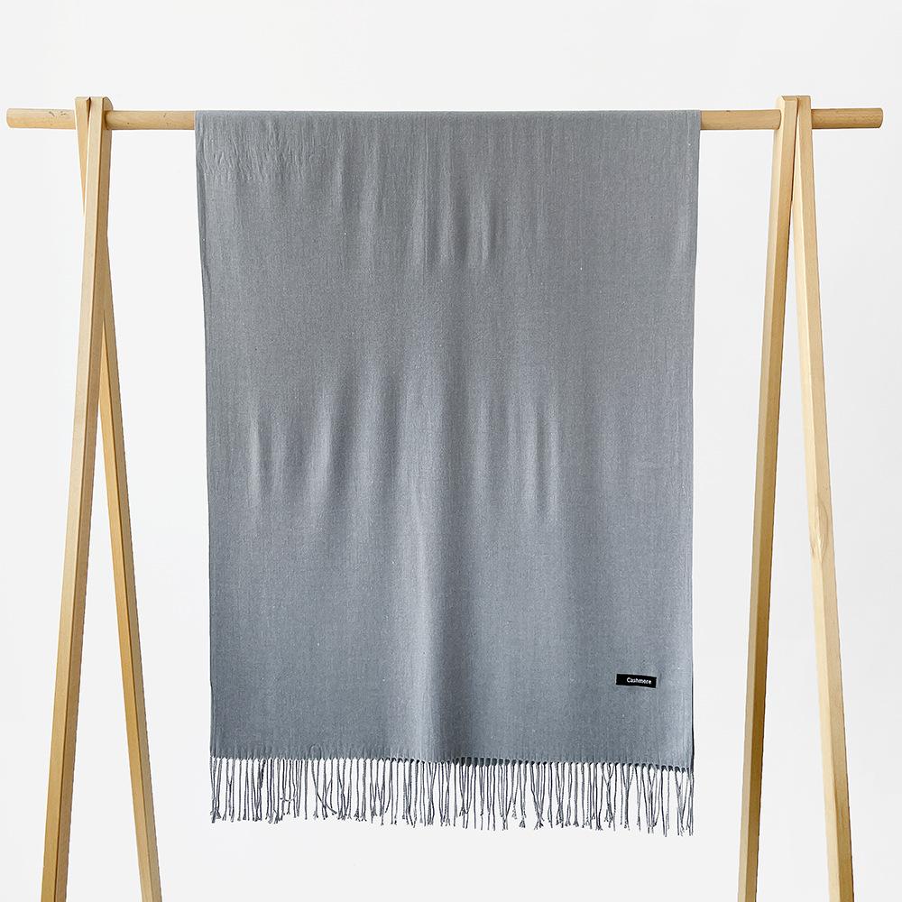 Multi-color imitation cashmere shawl scarf high-end fashion order versatile warm scarf women