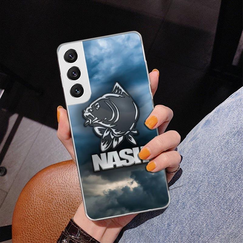 Nash Fishing Art Phone Case For Samsung Galaxy S24 S25 Edge S26 Ultra S23 S22 S21 Plus S20 FE + Personalized Print Cover Galaxy