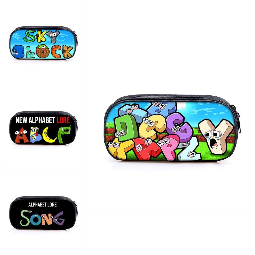Alphabet Lore Pencil Case Large Capacity Pouch Bag For Students Gift