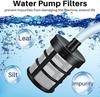 YUET 15M Pine Suction Hose with Quick Coupling and Filter for Kärcher K2, K3, K4, K5, K6, K7 Series and Bosch AQT Series Pressure Washers, PVC 3-Ply H