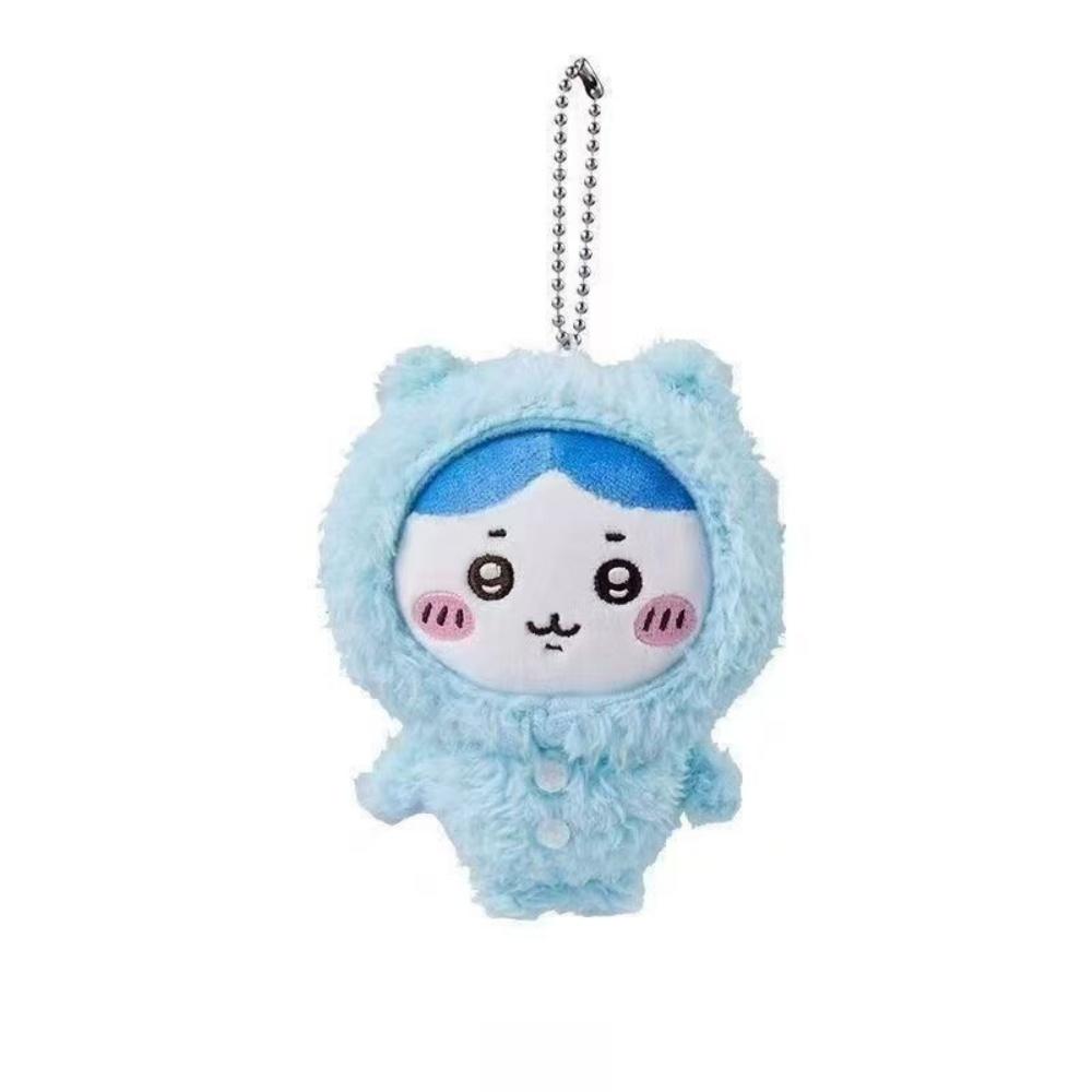 11CM Chiikawa Anime Plush Dolls Keychain Cartoon Usagi Hachiware Backpack Accessories Ornament Girls Toys Gifts