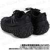 KISSOS Platform Sneakers Street Japanese Shoe Numerical Men's - Style, Commuting, School, Stylish, Comfortable, Leg-Lengthening (Black, Size, Adult,