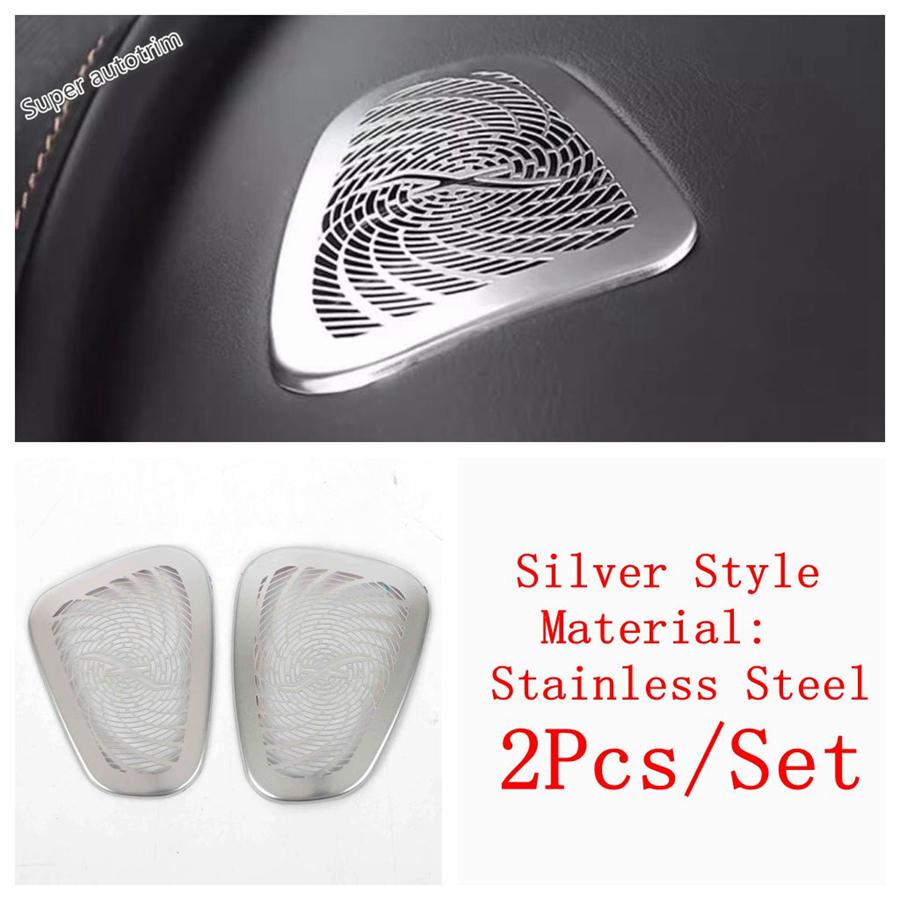 Dashboard Air AC Vent / Door Speaker / Glove Box Cover Trim For Mercedes Benz GLC Class X254 GLC260 GLC300 2024 Accessories