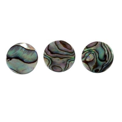 3 teile/satz Finger Tasten Trompete Ventil Kappe Musical Instruments Abalone Shell Für Trompete Reparatur