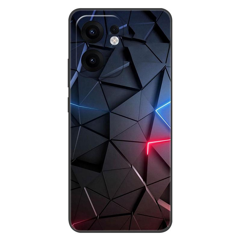 

For OPPO Reno13 F Case 13F Flowers Silicone Soft TPU Back Cover For OPPO Reno 13F 5G Case CPH2699 Coque Shockproof Fundas OPPO Reno13 F 5G