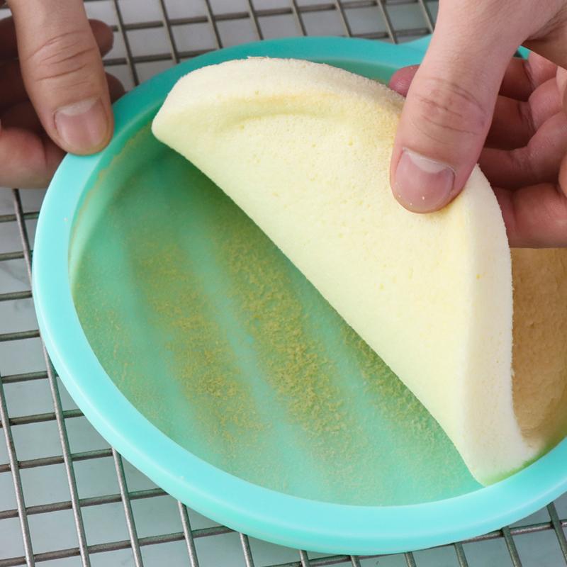 Ronde Taartvormen Siliconen Bakvormen Anti-aanbak Snel Loslatende Bakvorm Pan Voor Keuken