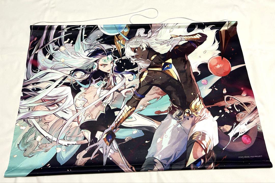 

[USED] FGO Battle Image Illustration: Qin Shi Huang vs Arjuna Alter B2 Tapestry