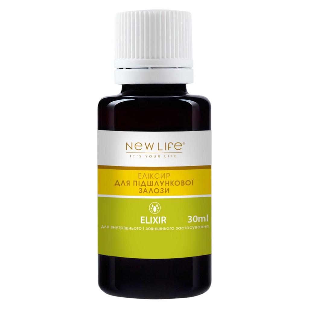 Elixir for the Pancreas Herbal Dietary Supplement New Life