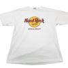 Vintage Hard Rock Cafe Myrtle Beach White Large Made In USA 90s Graphic Unisex T-Shirt