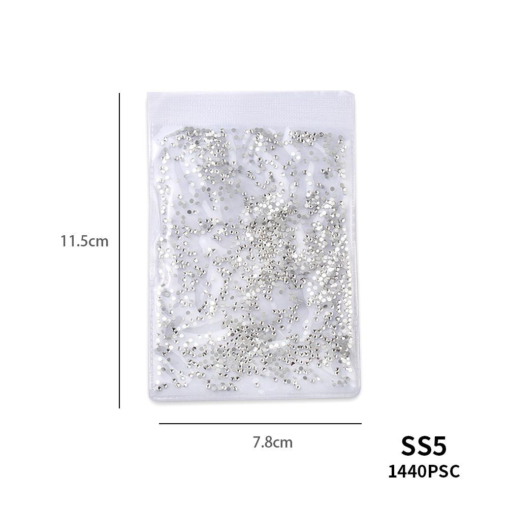 Amazon Påse med Diamanter 1440 Stycken, Ett Paket med Nageldiamanter DIY Smyckestillbehör Direktförsörjning