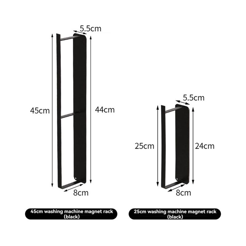 Magnetic Clothes Rack,Storage Rack,Side Space Saving,Wall Mounted Towel Rack For Increased Storage Space