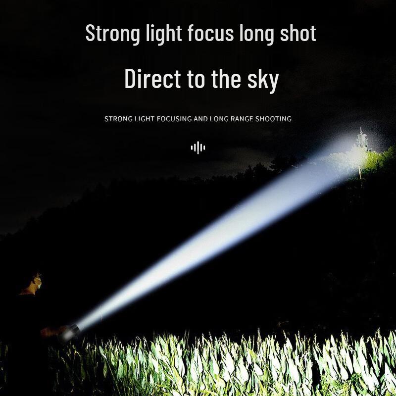 Xuan Yong High-Power Rechargeable Searchlight with Side Light