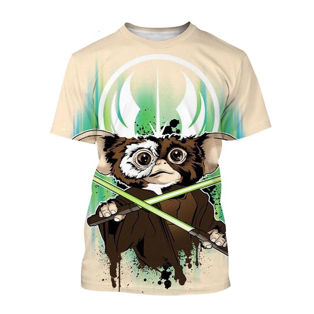 Herren- und Damen-T-Shirts mit 3D-Druck von Little Ghost, Shirts mit Puppenmonster-Druck, Weihnachts-Horrorfilme, neue Mode, erschwinglicher Preis