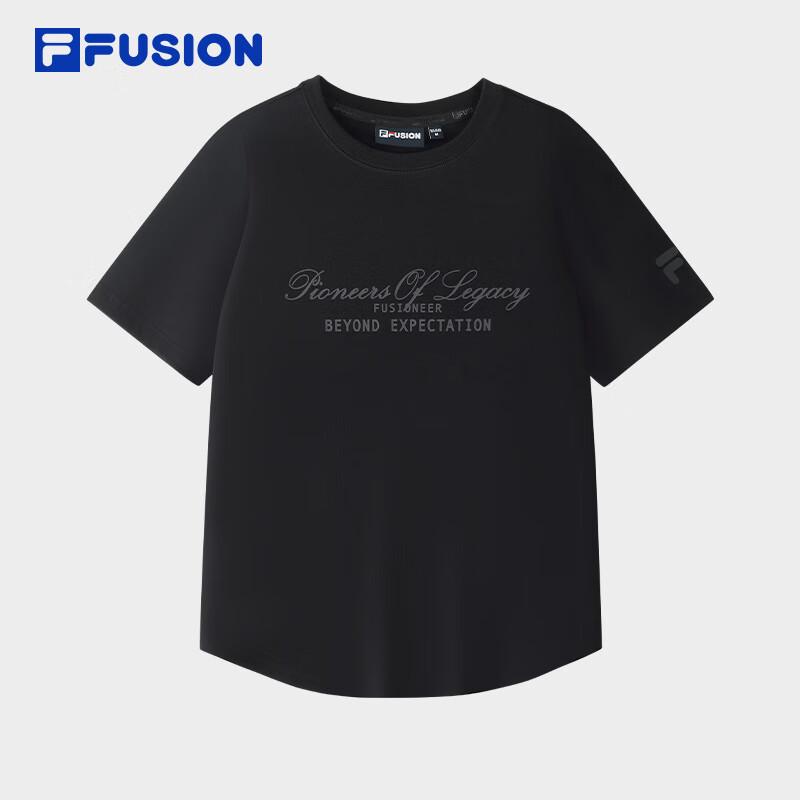 FILA FUSION Women s Slim Fit Knit Short Sleeve T-Shirt M
